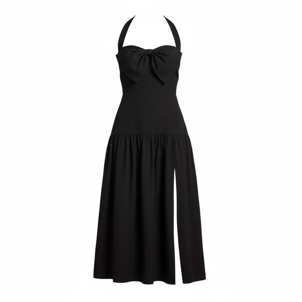 ASTR The Label Adara Halter Midi Dress